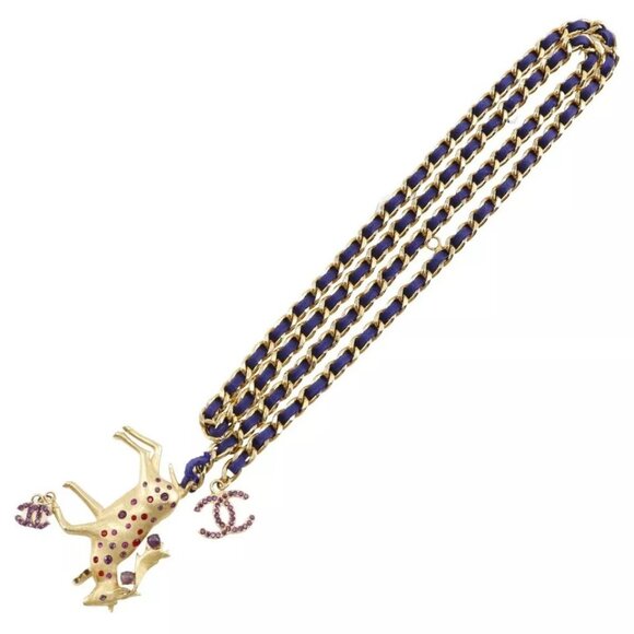 CHANEL Chain belt belt Plated Gold Women main image 5
